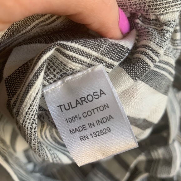 NEW REVOLVE Tularosa Selma Wrap Ruffle Crop Top - Picture 9 of 10